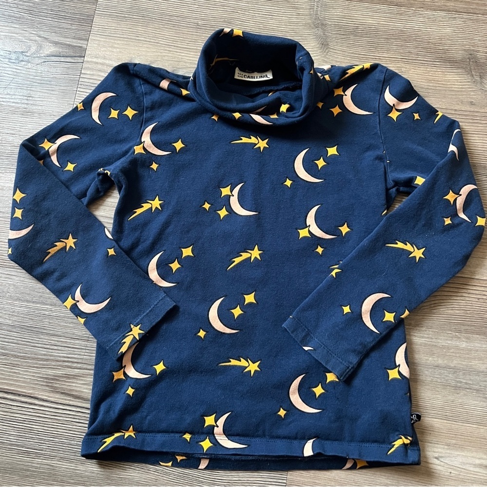 Carlijnq Starry Night Long Sleeve Turtle Neck